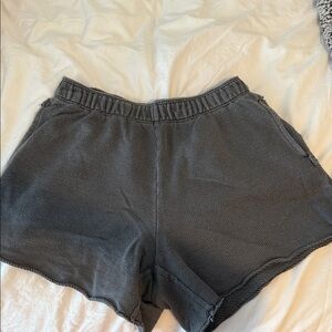 Aerie Charcoal Athletic Shorts